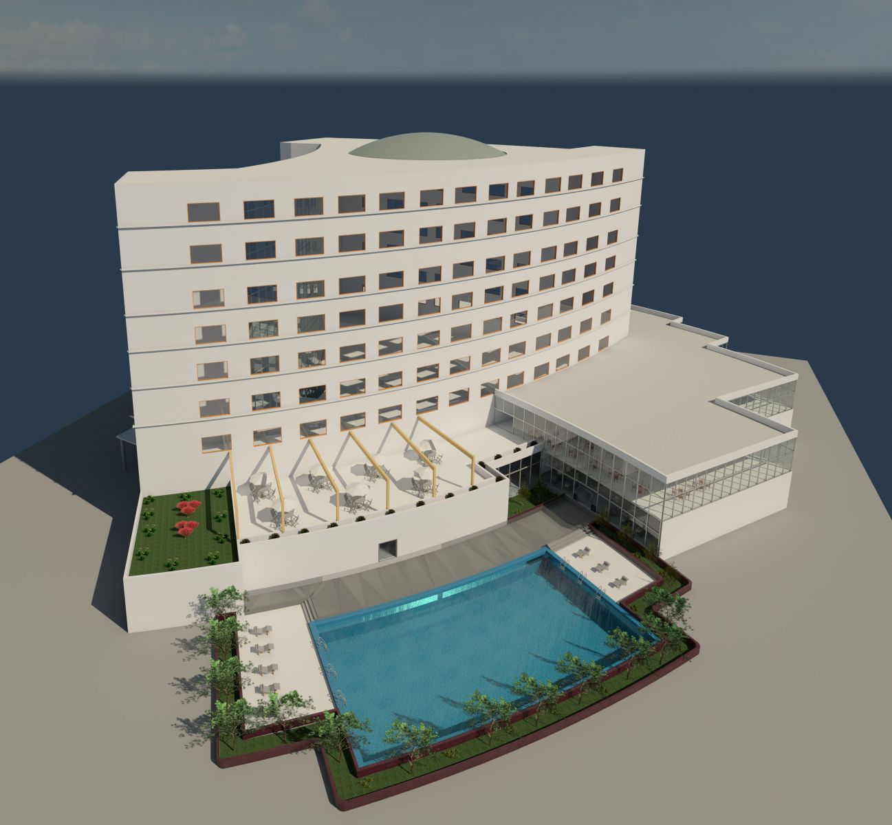Bài tập 6, khóa học revit architecutre